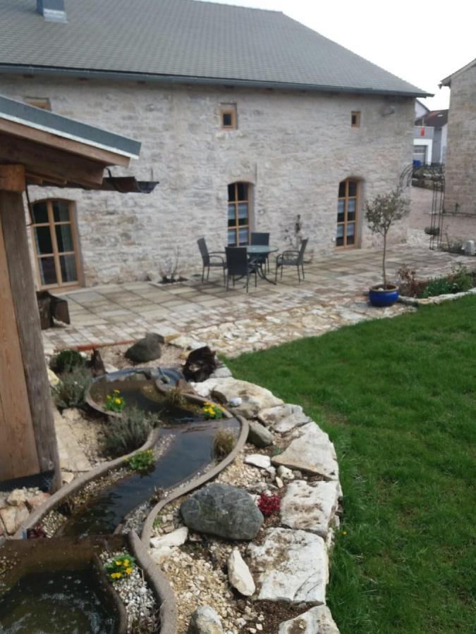 Ferienhaus Villa Kunnibunt Burgsalach Bagian luar foto
