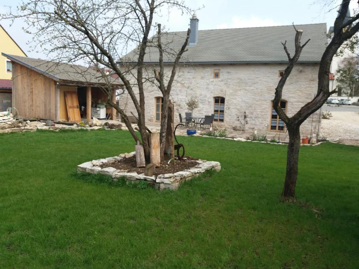 Ferienhaus Villa Kunnibunt Burgsalach Bagian luar foto