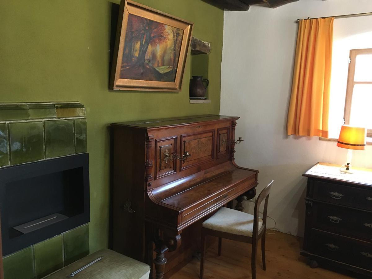 Ferienhaus Villa Kunnibunt Burgsalach Bagian luar foto