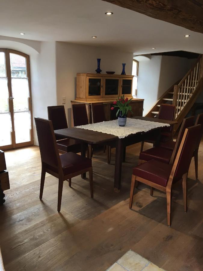 Ferienhaus Villa Kunnibunt Burgsalach Bagian luar foto